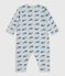 Pyjama bébé en coton sans pieds imprimé CO2/ ADRIATIC