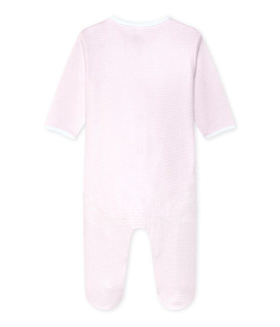 Bodyjama Bébé mixte rose VIENNE/blanc ECUME