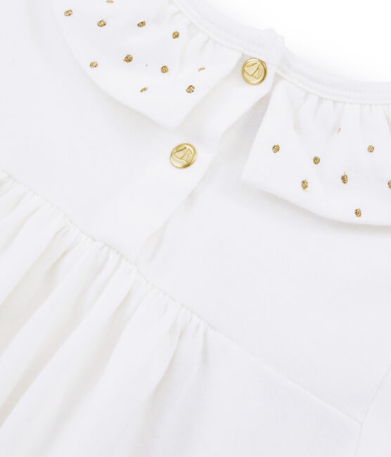 Blouse enfant fille blanc MARSHMALLOW