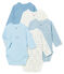 Lot de 5 bodies naissance manches longues bébé variante 1