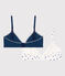 Lot de 2 soutiens gorge cœur en coton et élasthanne fille variante 1
