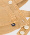 Salopette longue en denim de couleur bébé beige TOURONE