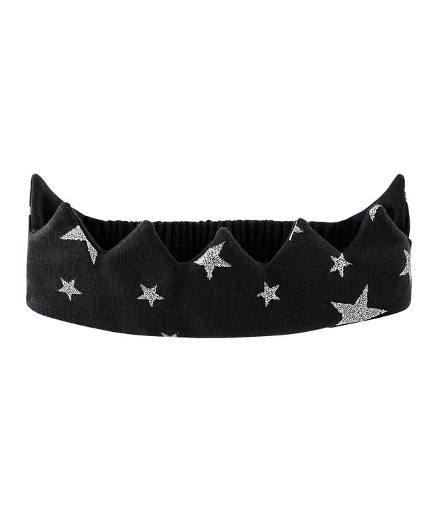 Couronne b&eacute;b&eacute; en c&ocirc;te gris/gris