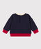 Sweatshirt en molleton bébé bleu SMOKING