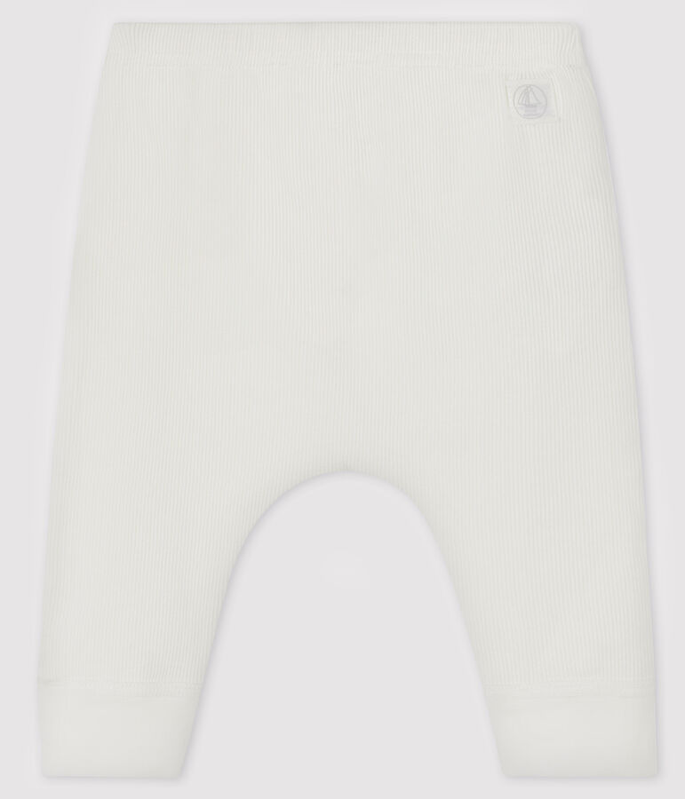 Cale&ccedil;on b&eacute;b&eacute; en c&ocirc;te 2x2 blanc MARSHMALLOW