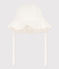 Capeline en broderie anglaise bébé blanc MARSHMALLOW
