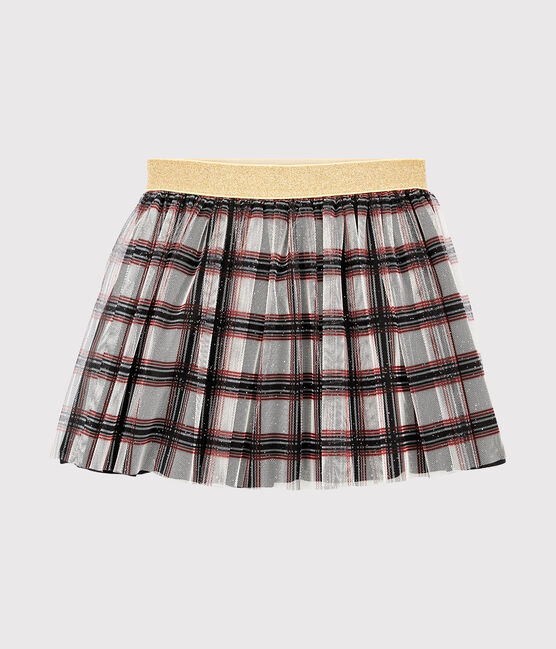 Jupe en tulle enfant fille blanc MARSHMALLOW/blanc MULTICO