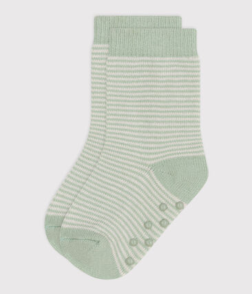 Chaussettes en coton anti dérapante bébé