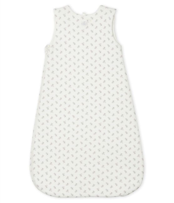 Gigoteuse bébé en côte blanc MARSHMALLOW/blanc MULTICO