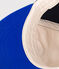 Casquette en coton bébé bleu SMOKING/blanc MULTICO
