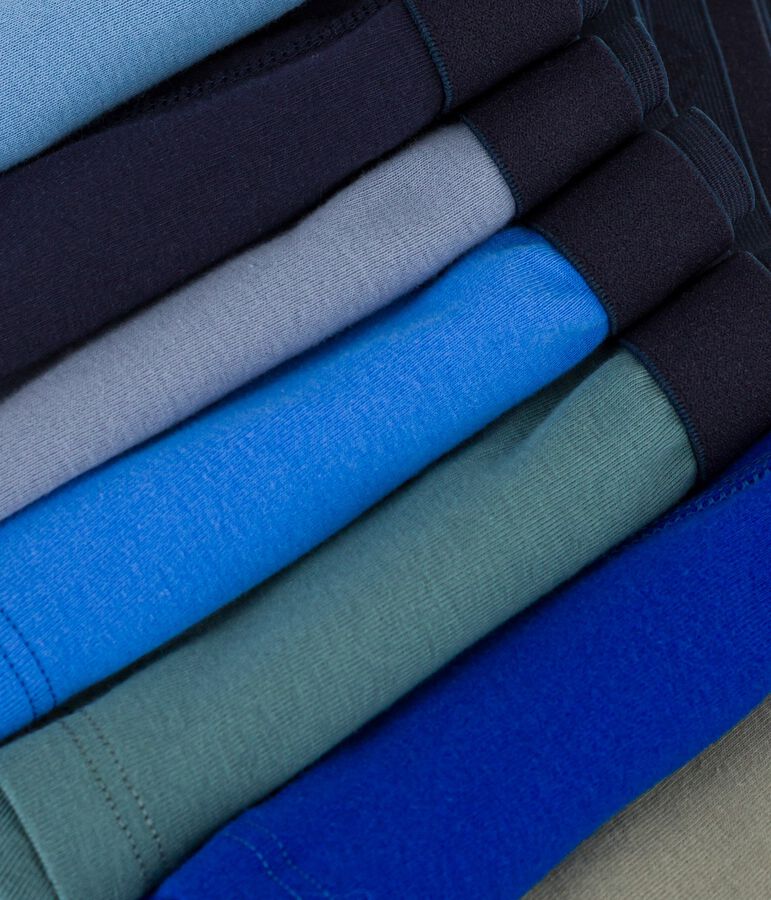 Lot de boxers enfant en coton uni variante 1