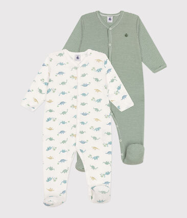 Lot de 2 pyjamas bébé en coton imprimé