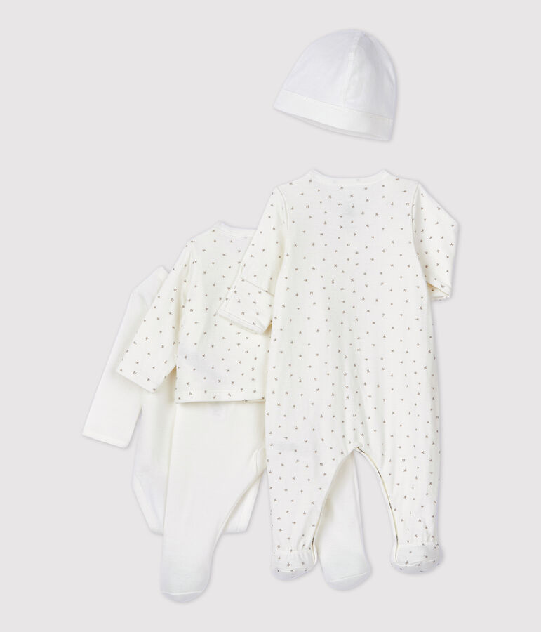 Kit des premiers jours de b&eacute;b&eacute; en coton biologique multicouleur