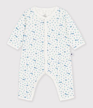 Pyjama bébé sans pieds en coton imprimé renards