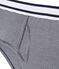 Slip homme rayure milleraies bleu SMOKING/blanc MARSHMALLOW