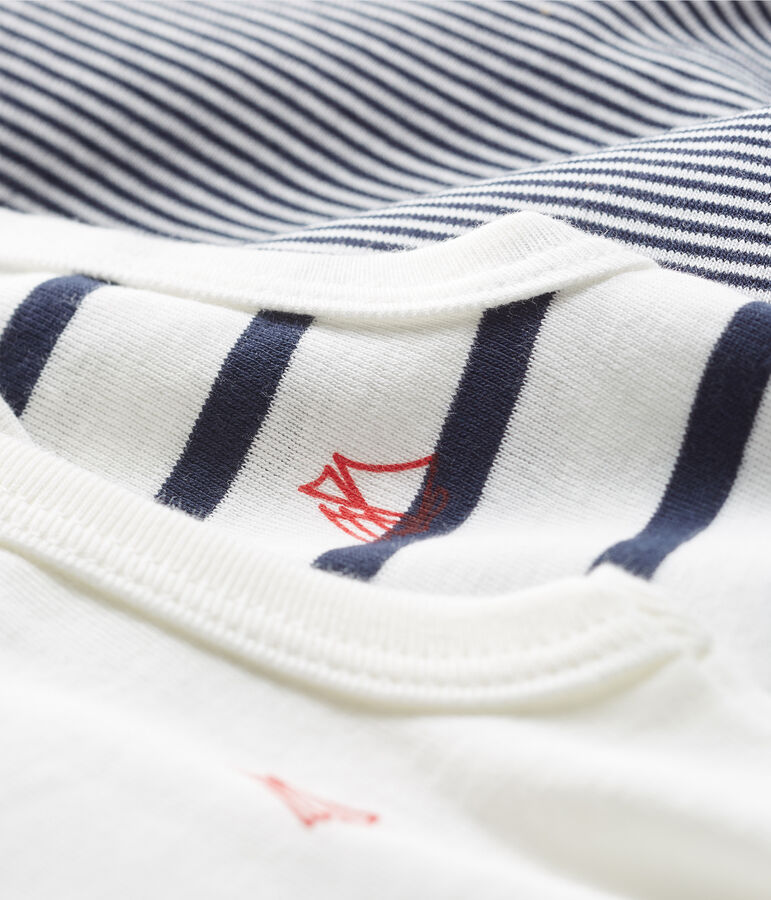 Lot de 3 bodies sans manches b&eacute;b&eacute; multicouleur