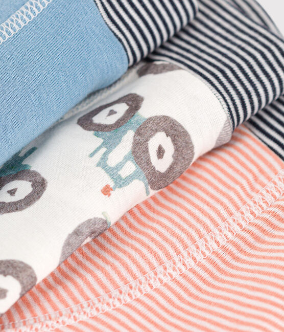 Lot de 3 boxers tracteur en coton petit garçon variante 1