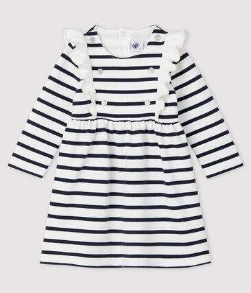 Robe manches longues bébé fille