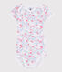Body manches courtes bébé fille