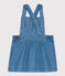 Robe sans manche bébé en denim léger bleu DENIM CLAIR