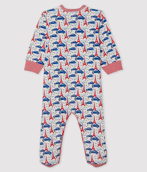 Dors bien b&eacute;b&eacute; en c&ocirc;te blanc/multicouleur