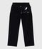 Pantalon enfant en velours uni bleu SMOKING