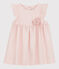 Robe en satin bébé. rose MINOIS
