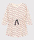 Robe manches longues à imprimé en tubique enfant fille