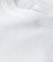 Tee-shirt L'ICONIQUE col rond en coton Femme blanc ECUME