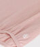 Combinaison courte en coton bébé rose SALINE