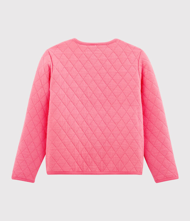 Cardigan enfant fille rose