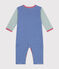 Pyjama sans pieds en coton rayé bébé bleu CALVIN/ MARSHMALLOW