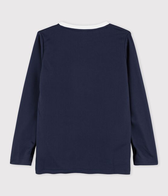 Tee-shirt de sport enfant fille bleu SMOKING