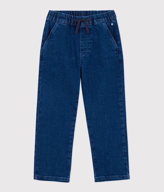 Pantalon enfant en denim bleu BRUT MOYEN