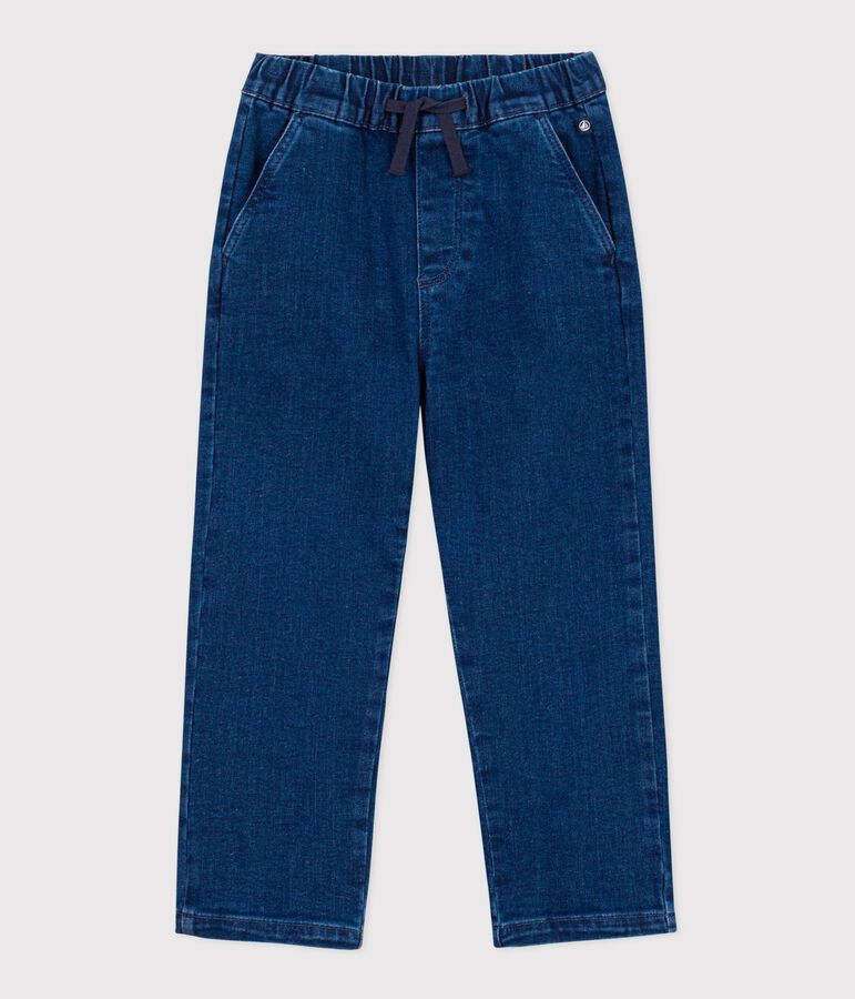 Pantalon enfant en denim bleu BRUT MOYEN