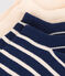 2 paires de chaussettes en coton rayures enfant multicouleur