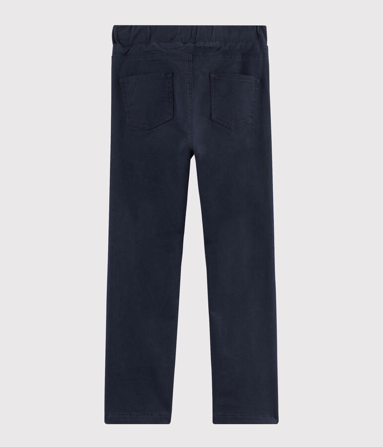 Pantalon chaud enfant gar&ccedil;on bleu