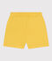 Short en coton enfant fille jaune NECTAR