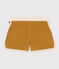 Short en bouclette éponge enfant fille jaune ISTRE
