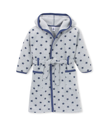 Robe De Chambre Garcon En Polaire Imprimee Petit Bateau