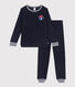Pyjama en bouclette éponge enfant