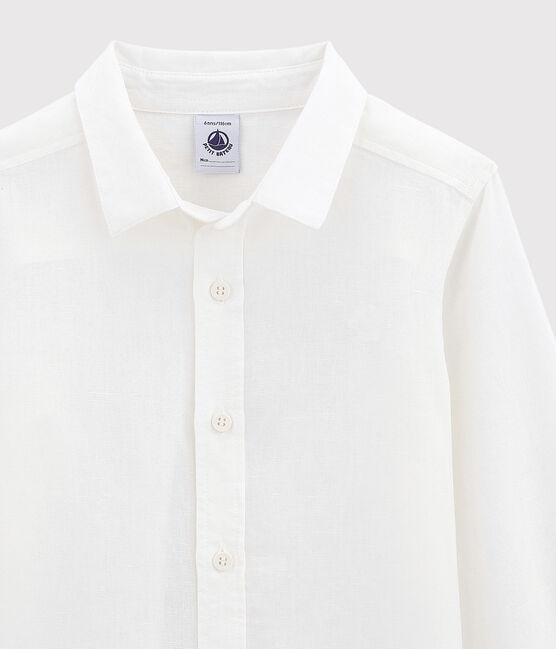 Chemise oxford enfant garçon blanc ECUME