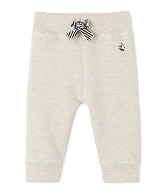 Pantalon de jogging bébé garçon en molleton gris MONTELIMAR CHINE