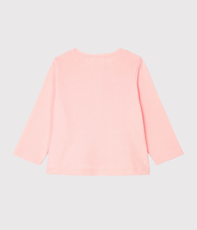 Cardigan b&eacute;b&eacute; fille rose