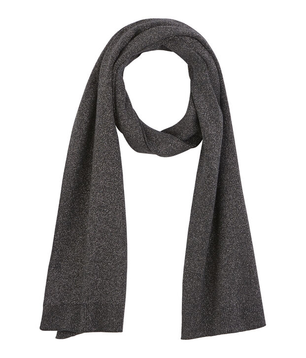 Echarpe brillante femme gris/gris
