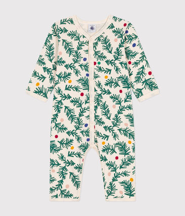 Pyjama sans pieds imprimé en coton bébé