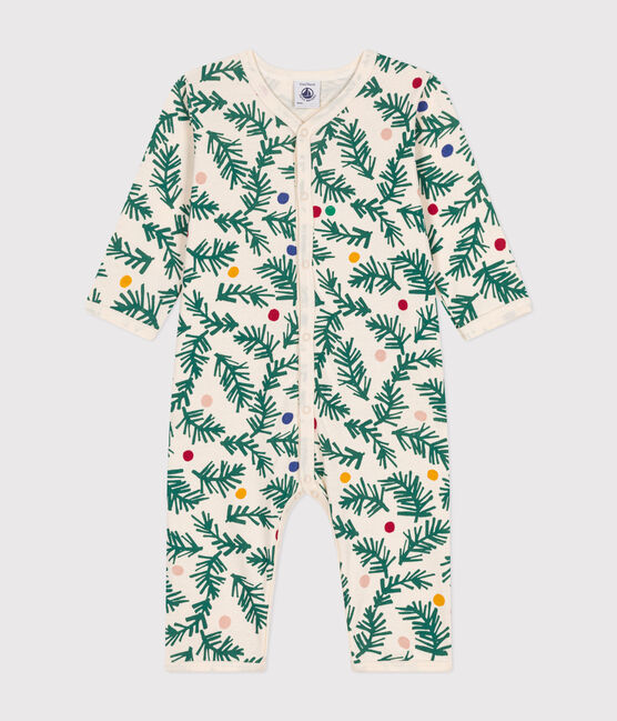 Pyjama sans pieds imprimé en coton bébé rouge AVALANCHE/ AURORA