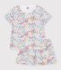 blanc/multicouleur