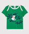 Tee-shirt manches courtes bébé garçon vert PRADO