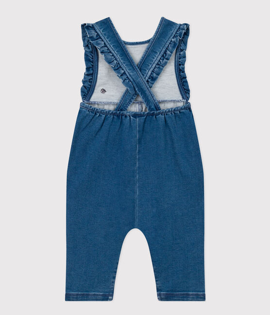 Combinaison en denim bébé. bleu JEAN